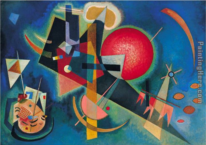 Im Blau 1925 painting - Wassily Kandinsky Im Blau 1925 art painting